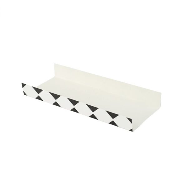 Podkładki kartonowe na ZAPIEKANKI KRATKA CZARNA