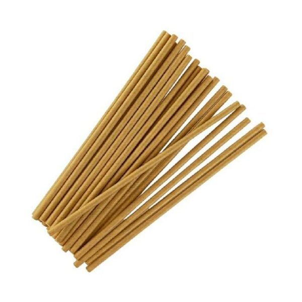 Słomki ekologiczne wielorazowe 8mm długość 20cm kraft