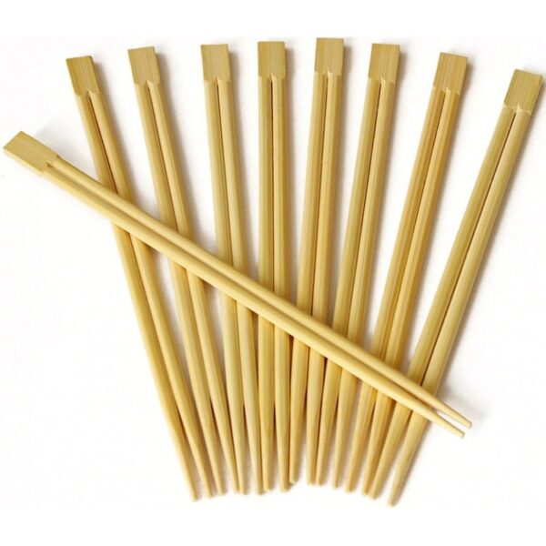 Pałeczki bambusowe koperty białe pojedynczo pakowane długość 21cm