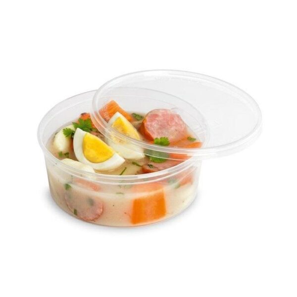 Pojemnik wielorazowy okrągły zupa 350ml