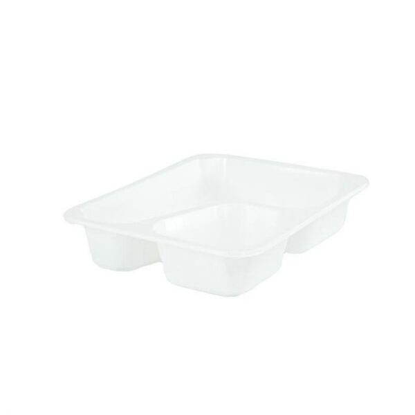 Pojemnik wielorazowy 227/178/2C H4 GW op.50szt biały, dwudzielny COLT