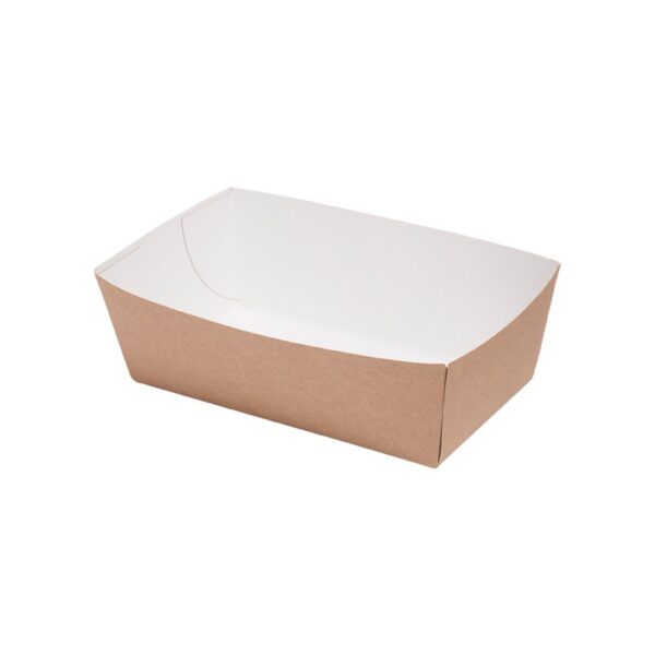 Tacka papierowa brązowa 14,5x8x5,5cm