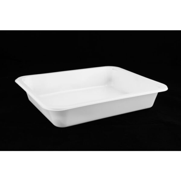 Pojemnik wielorazowy 227/178/1 H3 GW op.50szt. biały, niedzielony