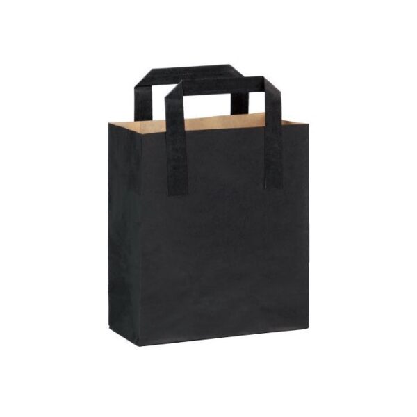 Torby klockowa czarna  płaskie ucho, 200x100x280