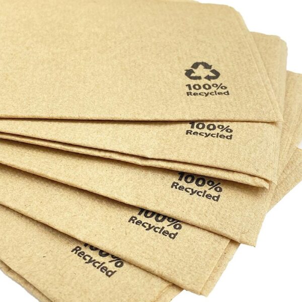 Serwetki 1/8 33x33cm KRAFT op.400szt ECO