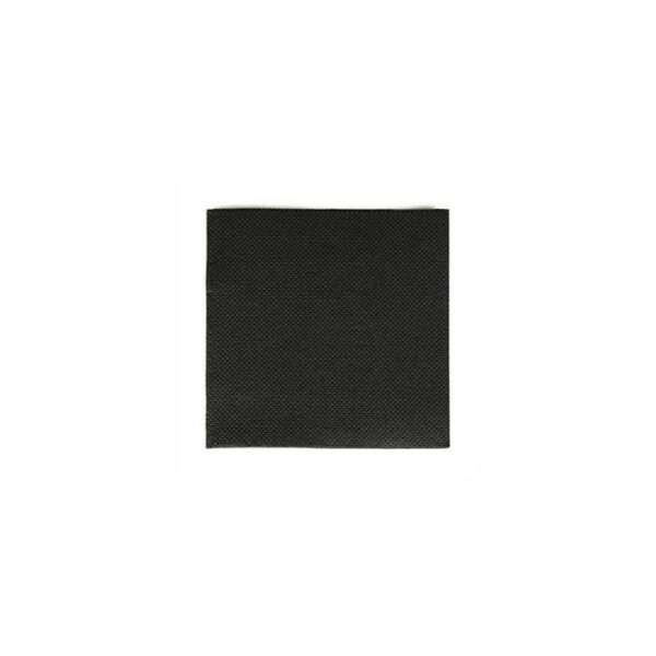 Serwetki 20x20 2W koktajlowe 1/4 czarne 125szt