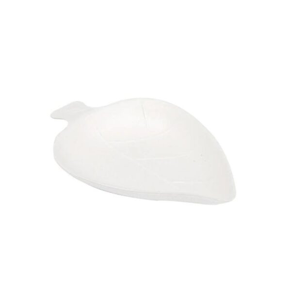Talerzyk z trzciny cukrowej LEAF 90x60mm