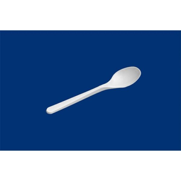 Łyżeczka wielorazowa deserowa SUPERIOR biała