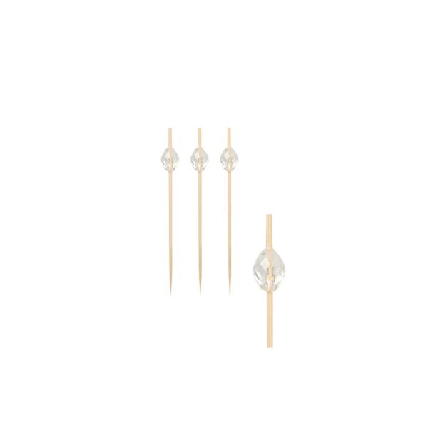 Patyczki 9cm DIAMOND transparent - FINGERFOOD