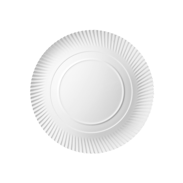 Talerz papierowy  do pizzy biały 35cm