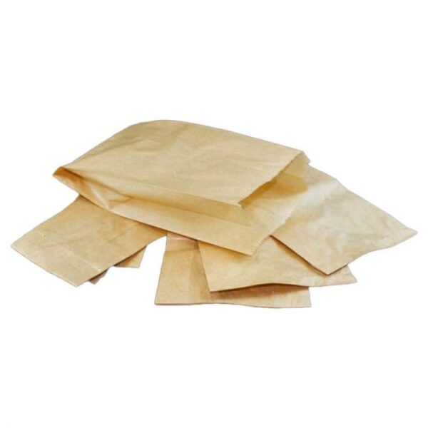 Torba papierowa szara 290/150/65 bez nadruku