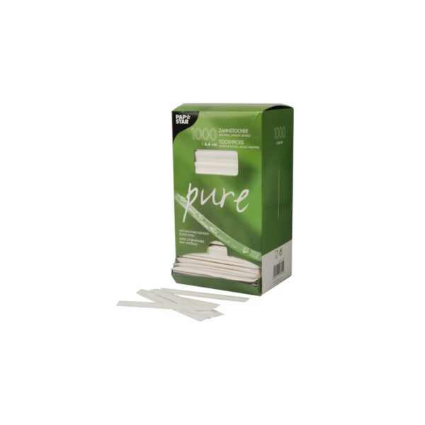 Wykałaczki pojedynczo pakowane okrągłe 6,6cm