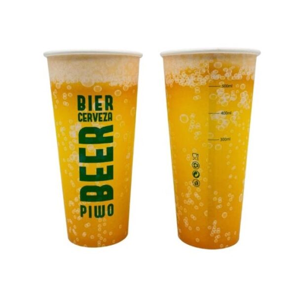 Kubek 500ml nadruk BEER op.50szt bez SUP