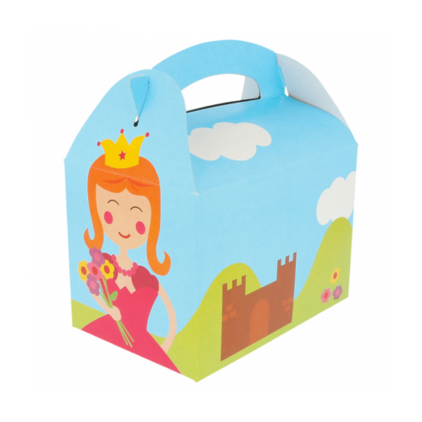 Pudełka Happy Meal z uchwytem motyw KSIĘŻNICZKA