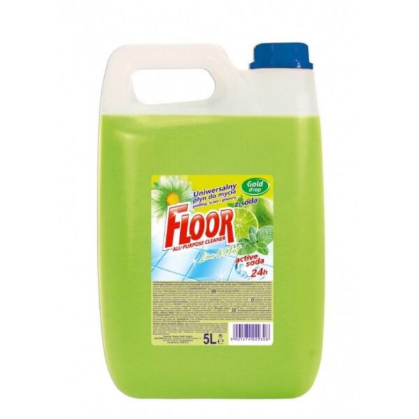 Płyn uniwersalny FLOOR 5l ACTiVE SODA Lime & Mint