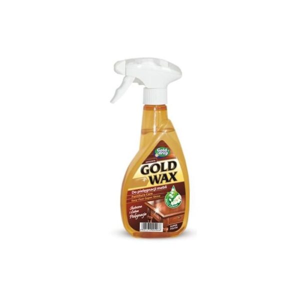 Preparat do mebli spray GOLD WAX 400ml