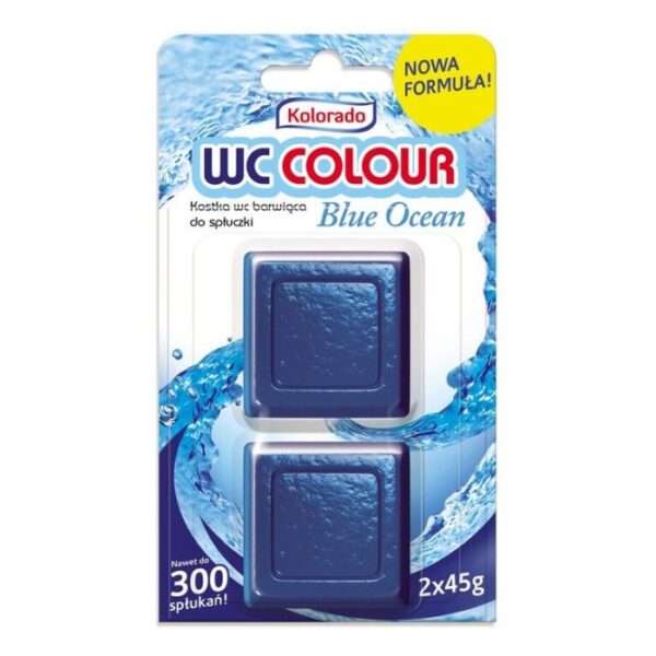 Kostka WC Colour Blue Ocean Kolorado 2szt