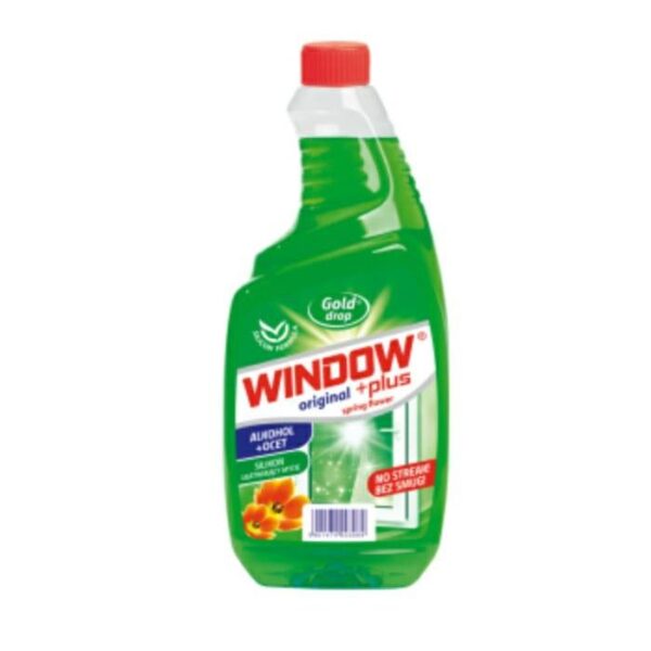 Płyn do mycia szyb WINDOW 750ml zapas