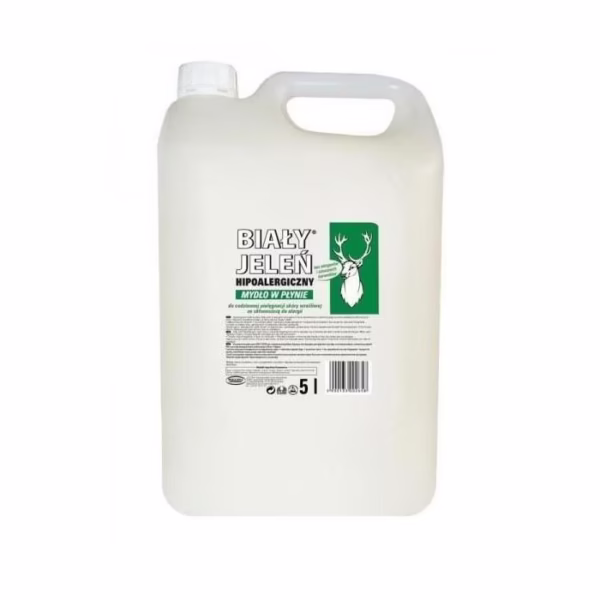 Mydło w płynie 5l BIAŁY JELEŃ