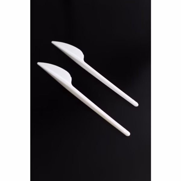 Nóż biały op. 100 sztuk sztaplowany