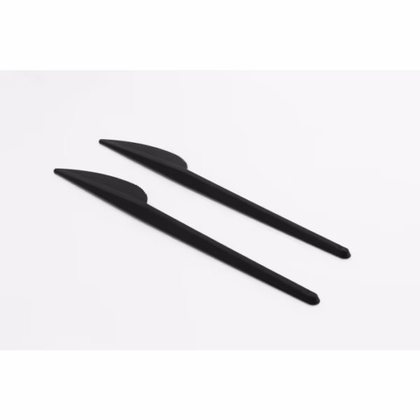 Nóż czarny op.100 szt.  wielorazowe sztaplowane