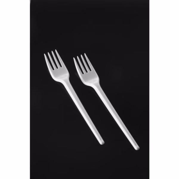 Widelec biały sztaplowany op. 100 sztuk