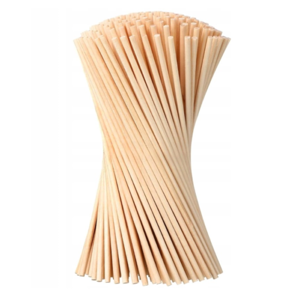 Patyczki drewniane 390mm do waty cukrowej