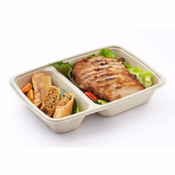 Tacka dwudzielna na wynos BePulp RC23 800ml